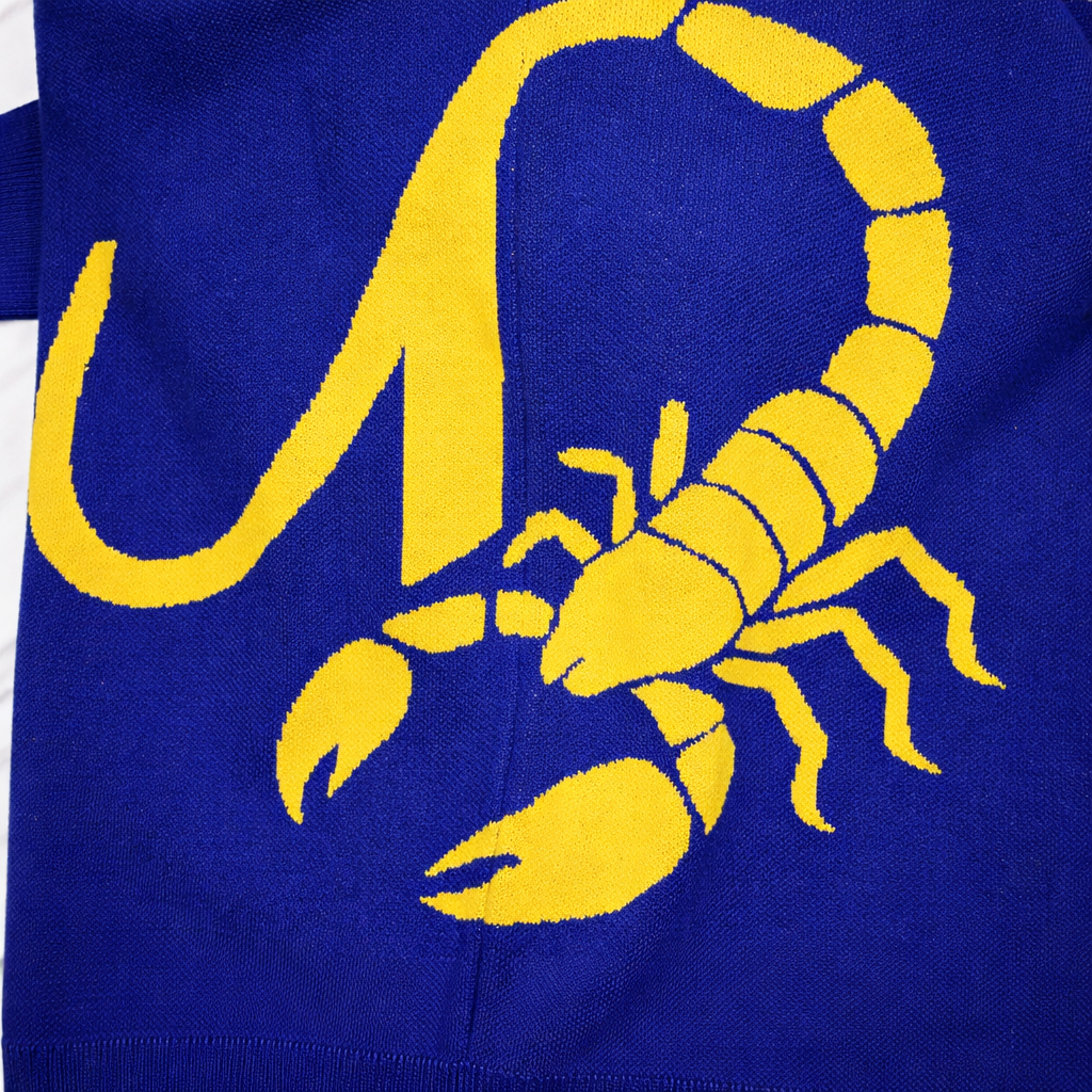 Scorpion Knit | Royal Blue
