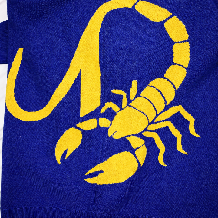 Scorpion Knit | Royal Blue