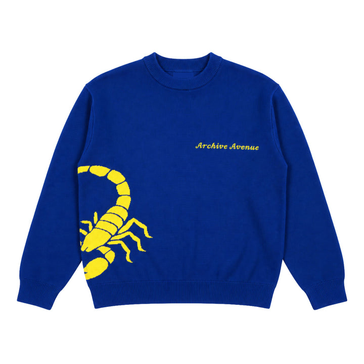 Scorpion Knit | Royal Blue