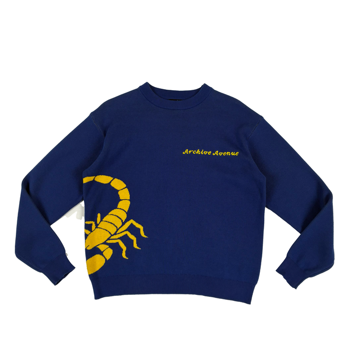 Scorpion Knit | Royal Blue