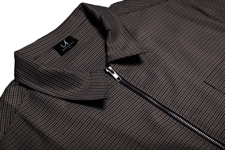 ZIP SHIRT | Check