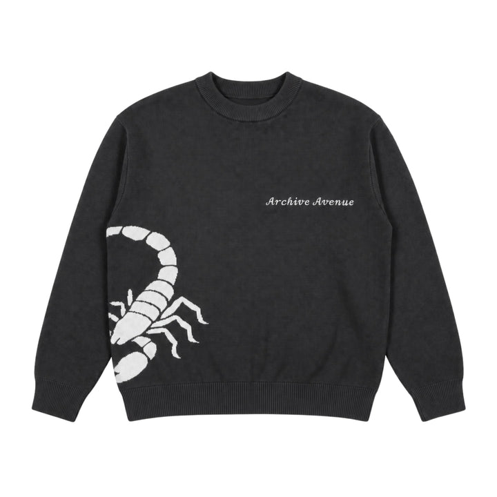 Scorpion Knit | Charcoal