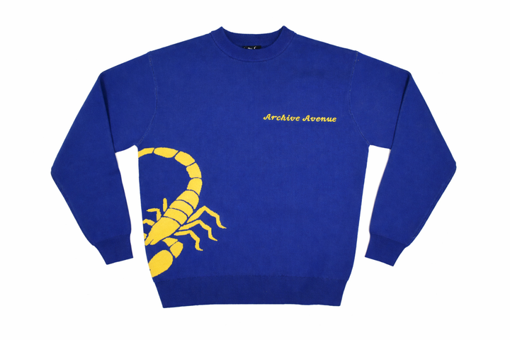 Scorpion Knit | Royal Blue