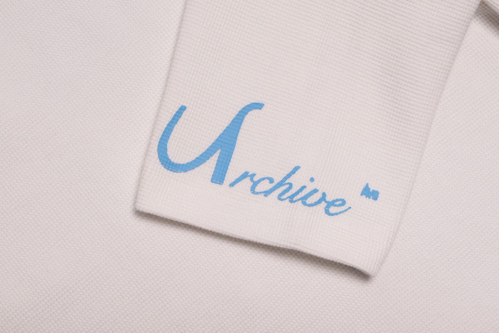 WAFLLE LONG-SLEEVE | White