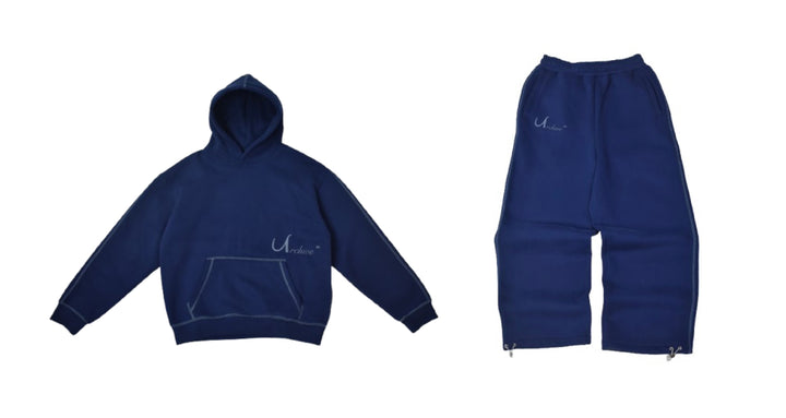 BAGGY SWEATS SET | Navy