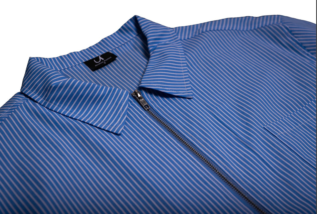 ZIP SHIRT | Striped