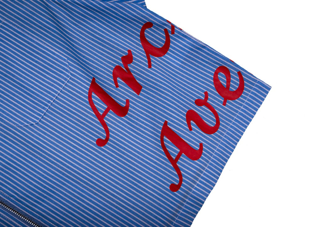 ZIP SHIRT | Striped