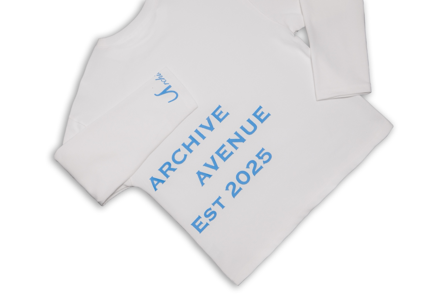 WAFLLE LONG-SLEEVE | White